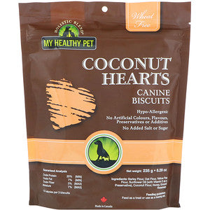 Holistic Blend, My Healthy Pet, Pumpkin Spice Hearts, Canine Biscuits, 8.29 oz (235 g)