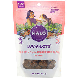 Halo, Luv-A-Lots, Dog Treats, Beef, Bacon & Blueberry Recipe, 5 oz (141.7 g)
