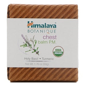 Himalaya, Botanique, Chest Balm P.M., 1.76 oz (50 g)