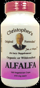 Alfalfa (Dr Christopher) 100 Caps