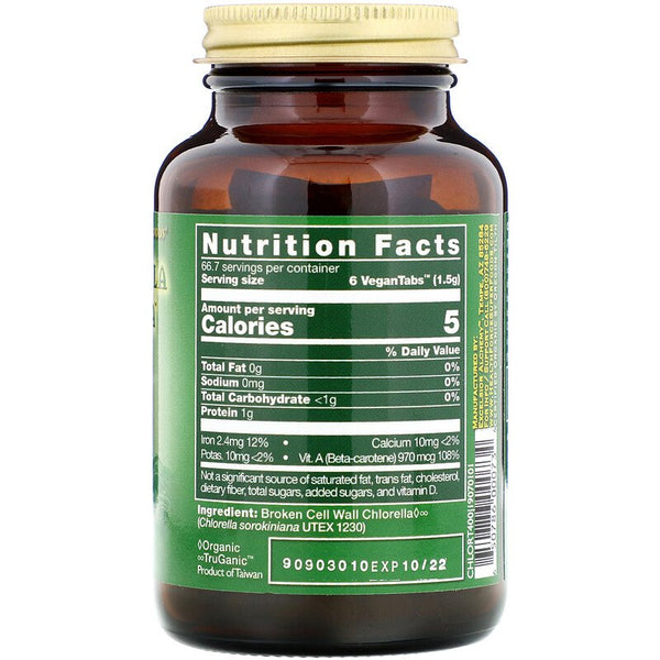 HealthForce Superfoods, Chlorella Manna, 400 VeganTabs (Vegan)
