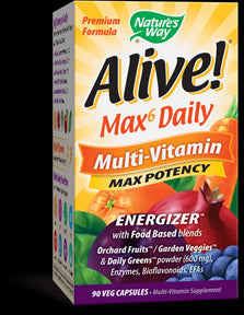 ALIVE W/IRON 90 Vcaps (NATURES WAY)