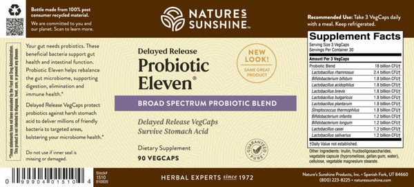 Probiotic Eleven® (90 Caps)