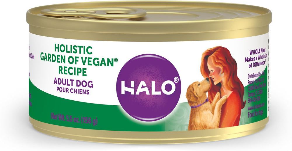 Halo Holistic Garden of Vegan Recipe Adult Canned Dog Food