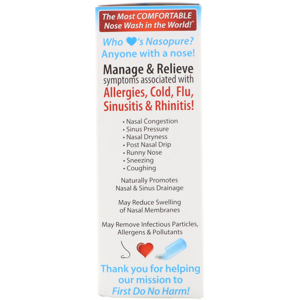 Nasopure, Nasal Wash System, Little Squirt Kit, 1 Kit