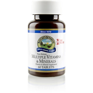 Multiple Vitamin & Mineral Time-Release (60 Tabs)
