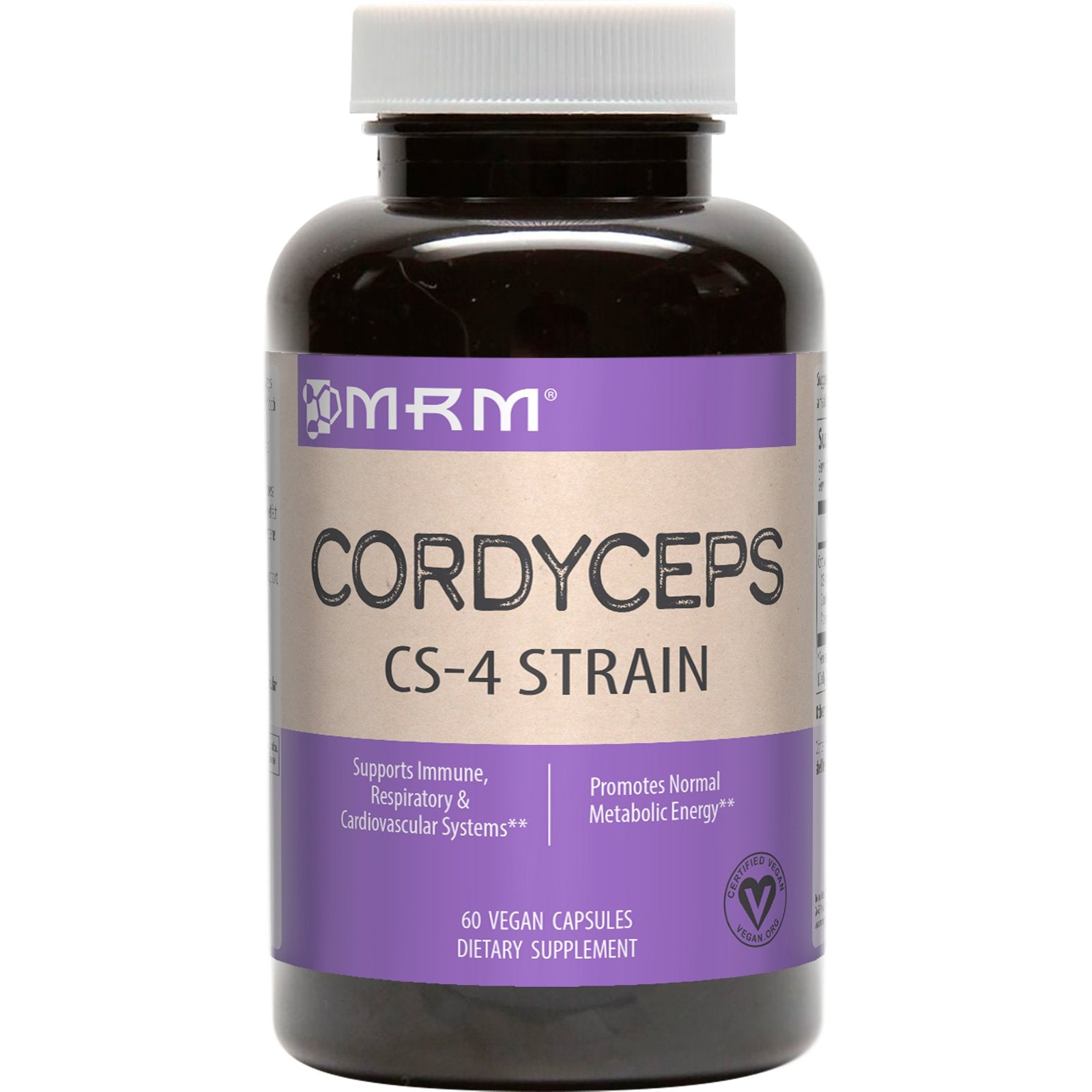 MRM, Cordyceps CS-4 Strain, 60 Vegan Capsules
