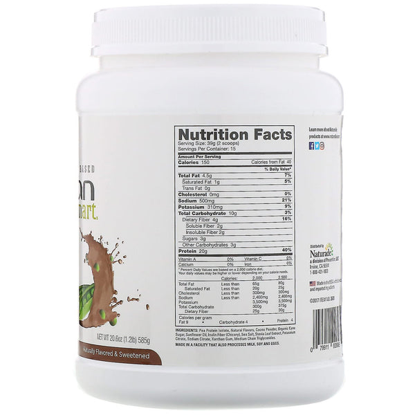 VeganSmart, Pea Protein Vegan Shake (Vegan)