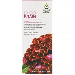 Emerald Health Bioceuticals, EndoBrain, 60 Vegan Softgels (Vegan)