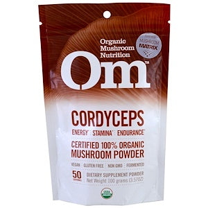 Organic Mushroom Nutrition, Cordyceps, Mushroom Powder