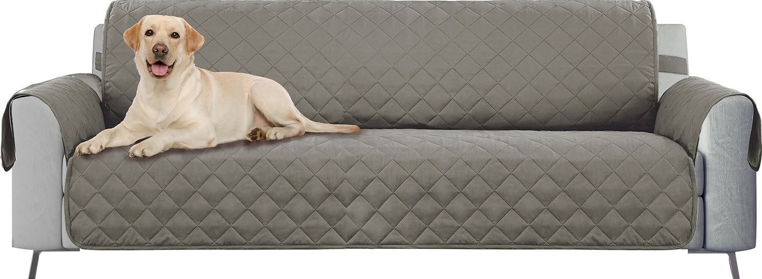 Bone Dry Reversible Loveseat Cover