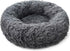 HDP Round Fuzzy Bolster Dog Bed