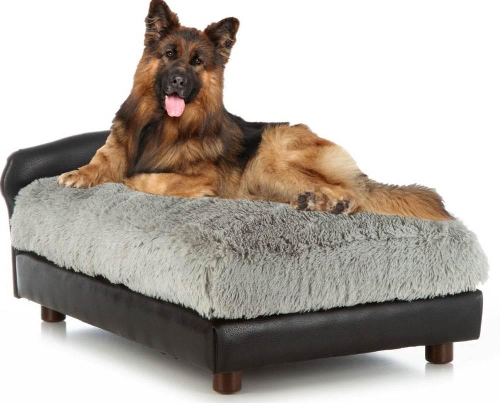 Club Nine Pets Modern Sofa Cat & Dog Bed, Black