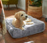 Frisco Plush Tufted Pillow Cat & Dog Bed, Small