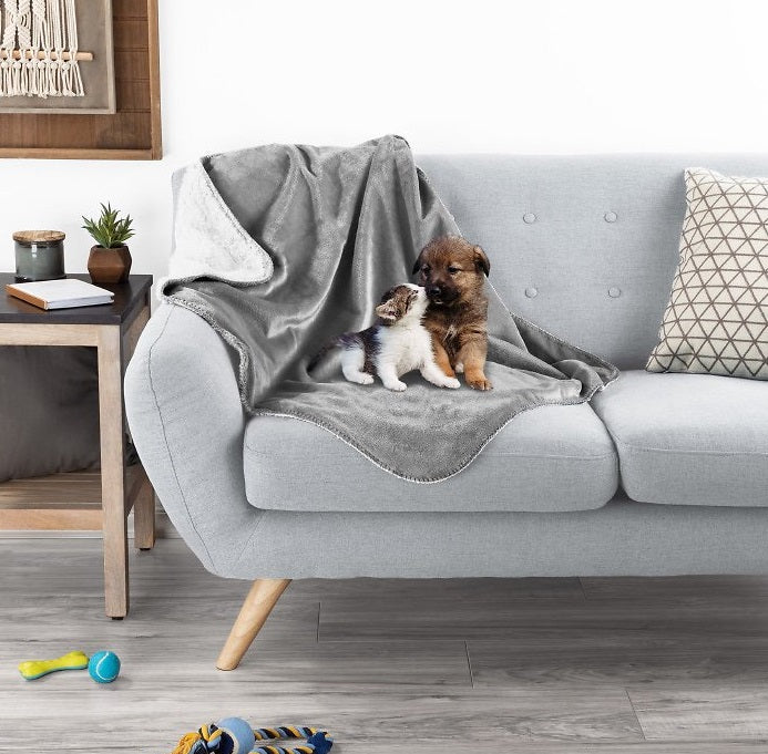 Pet Adobe Waterproof Fuzzy Throw Blanket