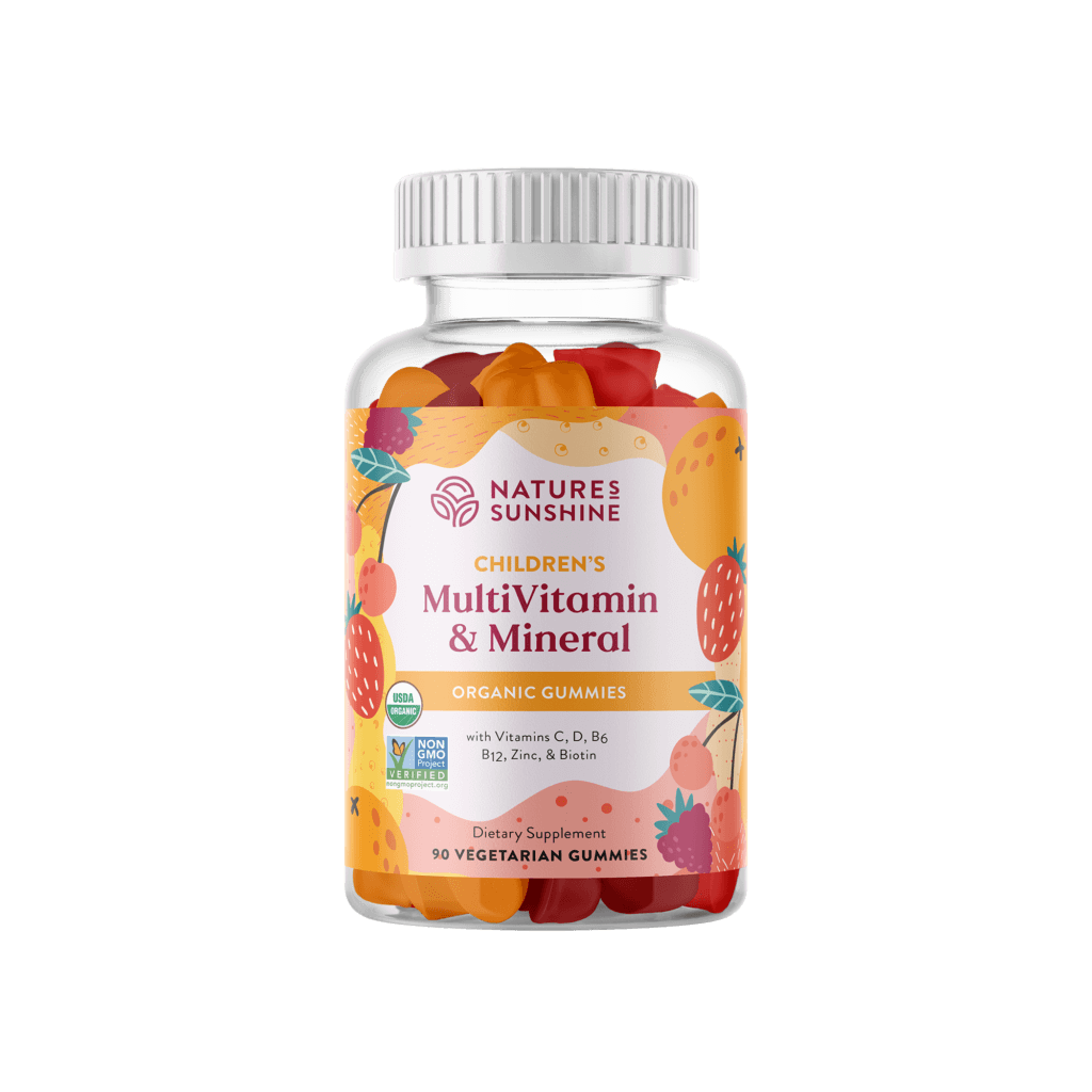 Children’s MultiVitamin  & Mineral—NEW (90 veg. gummies)