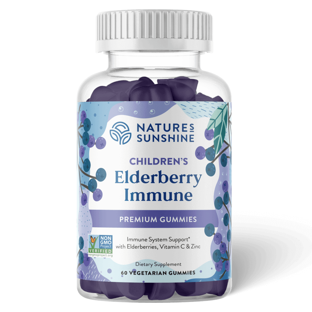 Children’s Elderberry  Immune—NEW (60 veg. gummies)