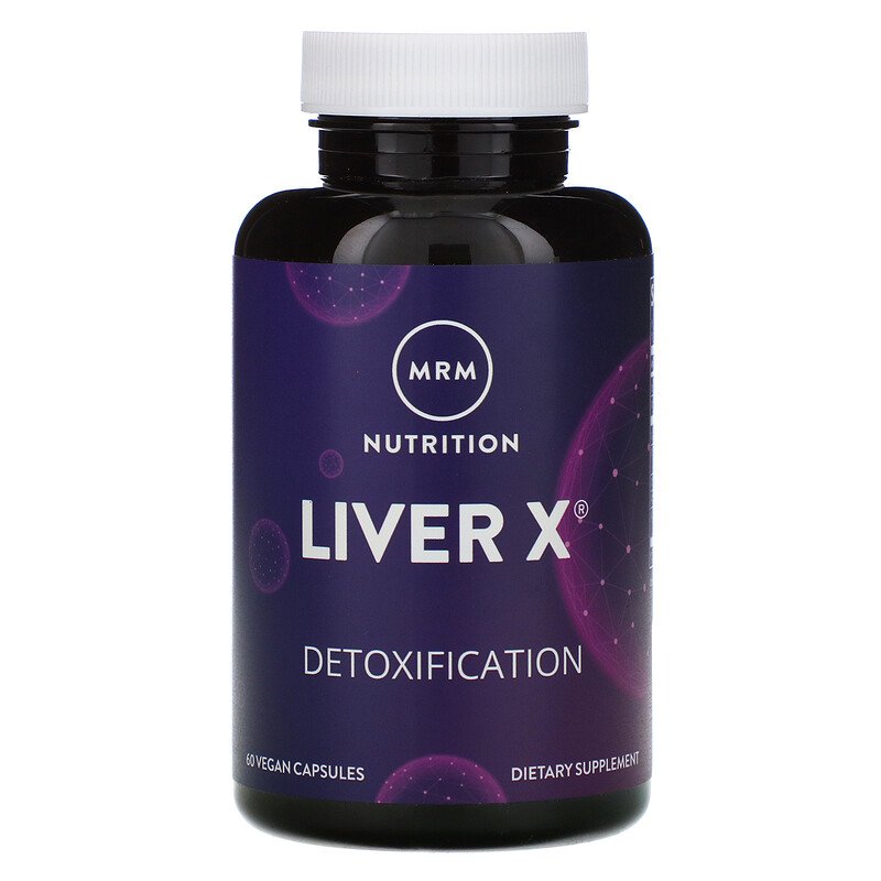 MRM, Nutrition, Liver X, 60 Vegan Capsules (Vegan)