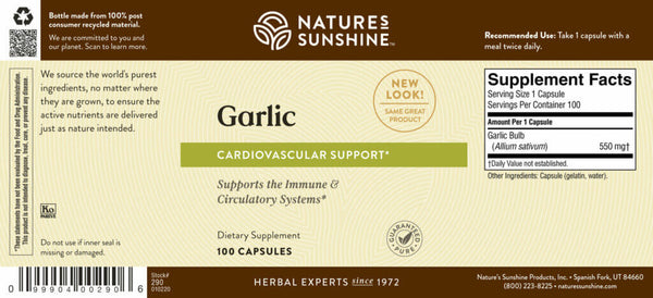 Garlic (100 caps)*