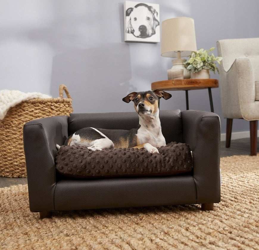 Keet Fluffly Deluxe Sofa Dog Bed w/Removable Cover