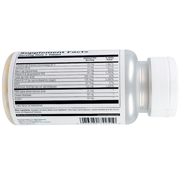 VegLife, B-Complex, Vegan, 100 Tablets (Vegan)