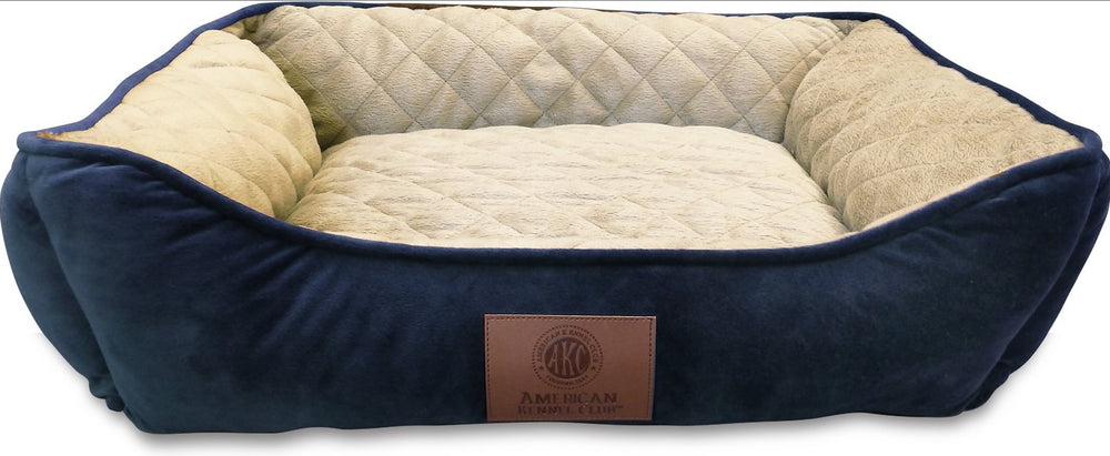 American Kennel Club Self-Heating Bolster Cat & Dog Bed