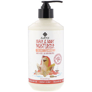 Everyday Coconut, Hair & Body Moisturizer, Babies & Kids, All Skin & Hair Types, 16 fl oz (475 ml)