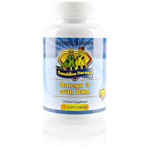 Sunshine Heroes Omega-3 with DHA (90 Soft Chews)