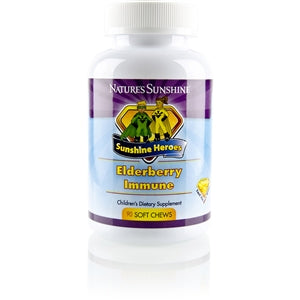 Sunshine Heroes Elderberry Immune (90 Soft Chews)