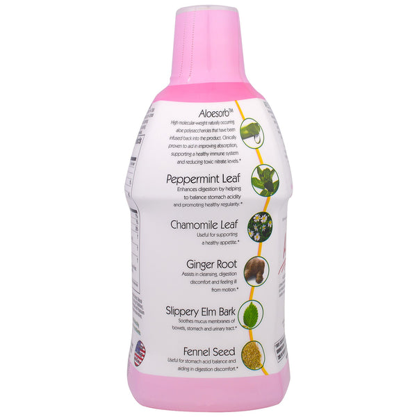Lily of the Desert, Aloe Herbal, Stomach Formula, Mint, 32 fl oz (960 ml)