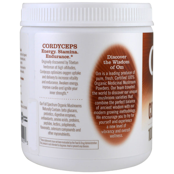 Organic Mushroom Nutrition, Cordyceps, Mushroom Powder