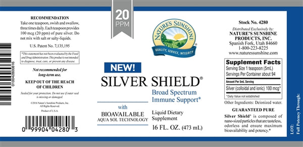 Silver Shield w/Aqua Sol (20 Ppm) (16 fl. oz.)