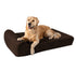 Big Barker 7" Headrest Orthopedic Pillow Dog Bed with Removable Cover