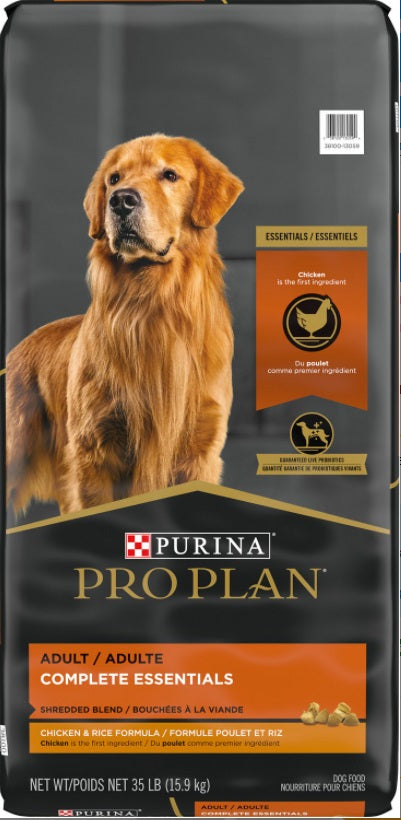 Purina Pro Plan Adult Shredded Blend Chicken & Rice Formula Dry Dog Food