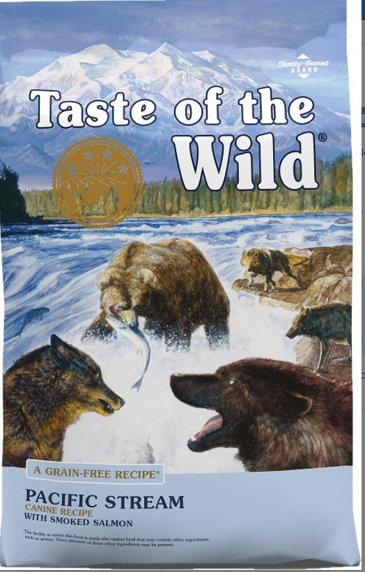 Taste of the Wild Pacific Stream Grain-Free Dry Dog Food