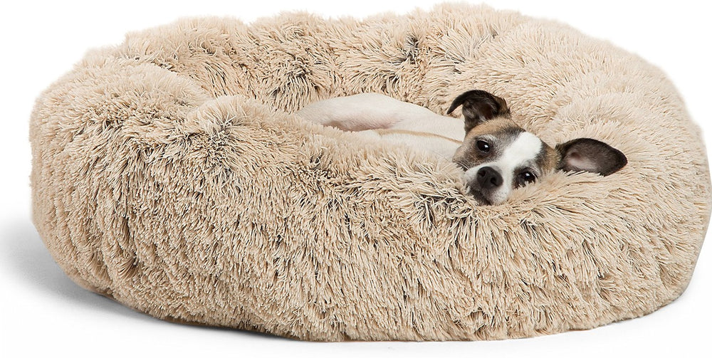 Best Friends by Sheri The Original Calming Shag Fur Donut Cuddler Cat & Dog Bed