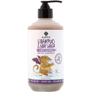 Everyday Shea, Shampoo & Body Wash, Babies & Kids, Lemon Lavender, 16 fl oz (475 ml)