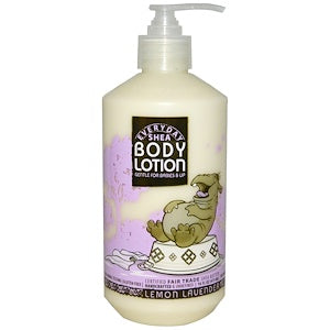 Everyday Shea, Body Lotion, Gentle for Babies on Up, Lemon-Lavender, 16 fl oz (475 ml)