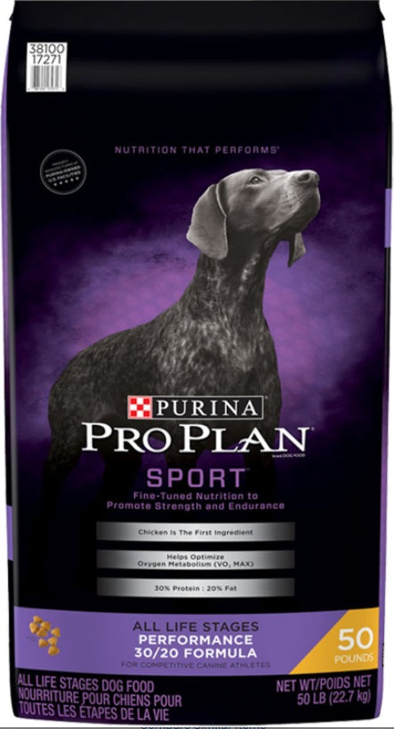 Purina Pro Plan Sport All Life Stages Performance 30/20 Chicken & Rice Formula Dry Dog Food