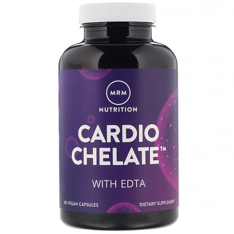 MRM, Cardio Chelate with EDTA, 180 Vegan Capsules (Vegan)