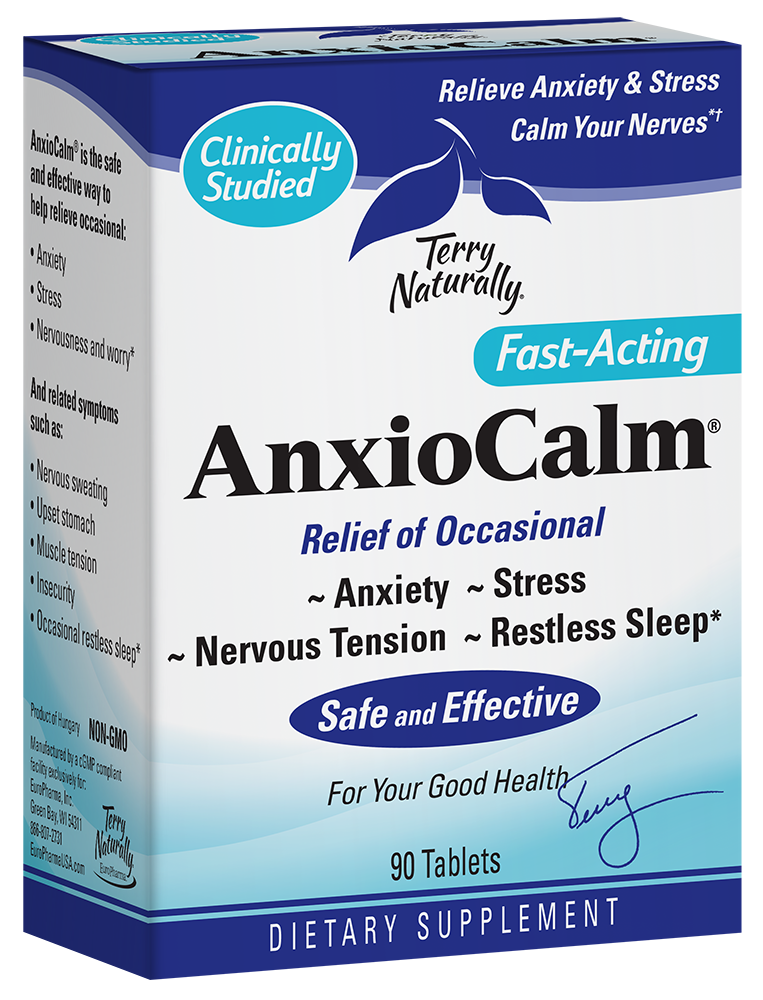 AnxioCalm - 90 tablets Relieves Anxiety & Stress