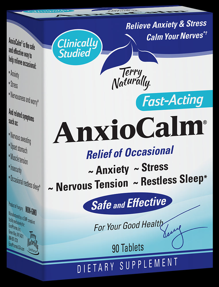 AnxioCalm - 90 tablets Relieves Anxiety & Stress