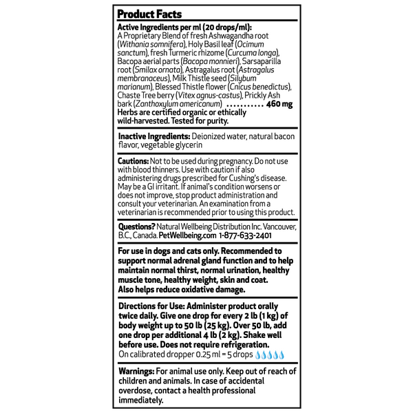 Adrenal Harmony Gold - for Dog Cushing's ( Available in 2oz and 4oz)(Free shipping over $50 Order)