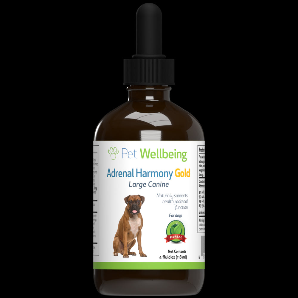 Adrenal Harmony Gold - for Dog Cushing's ( Available in 2oz and 4oz)(Free shipping over $50 Order)