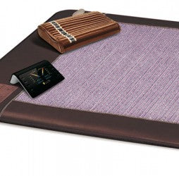 King Biomat Far Infrared Amethyst Heating Pad (Free hard-shell travel bag and 100% quilted cotton cover)