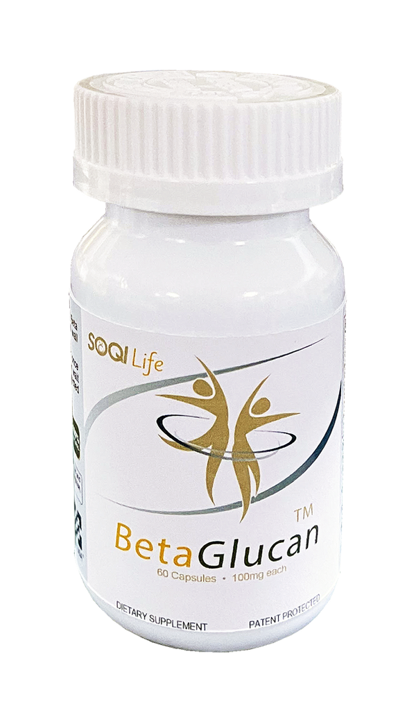 Beta Glucan(3 Bottle pack )(60 Certified All-Natural Vegetable Capsules, Dietary Supplement for the Immune System)