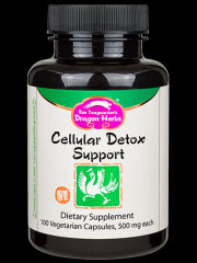 Cellular Detox Support - 500mg 100 Vegetarian Capsules
