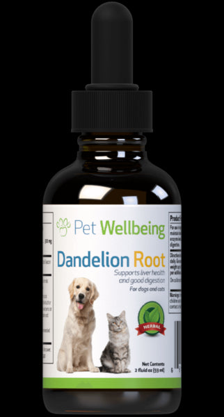 Dandelion Root for Dog Liver Support (1 bottle = 2 oz (59 ml)(Free shipping over $50 Order)