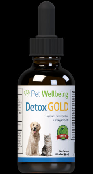 Detox Gold for Cats (1 bottle = 2oz (59ml))(Free shipping over $50 Order)