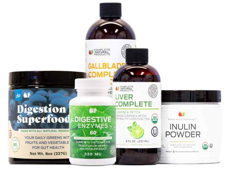 Digestion and Gut Health Bundle – Full Detox and Digestive Balance Cleanse
